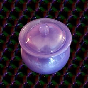 Resin Small Trinket Pot with lid